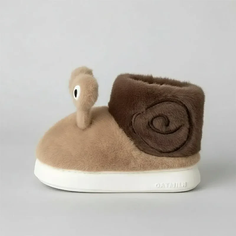 Chaussons Rigolos Escargot pour Femme