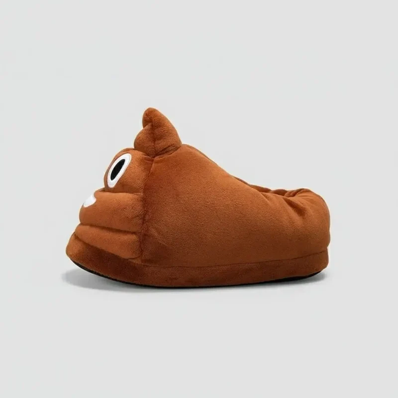 Chaussons Emoji Crotte