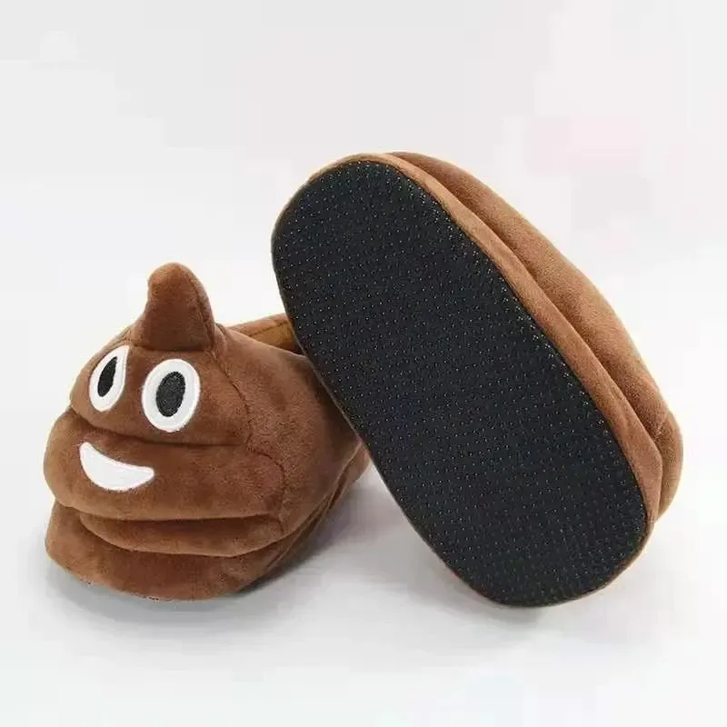 Chaussons Emoji Crotte