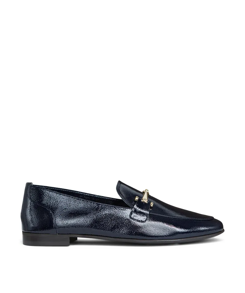 Mocassins AMELIE Vernis Marine