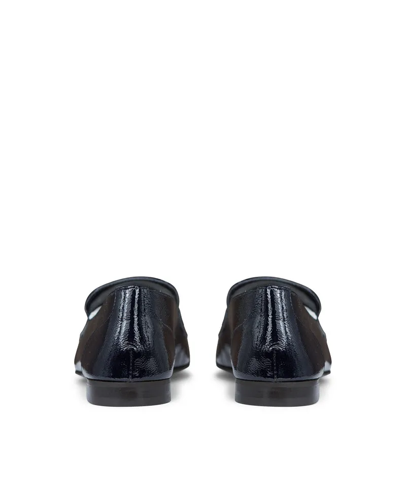Mocassins AMELIE Vernis Marine