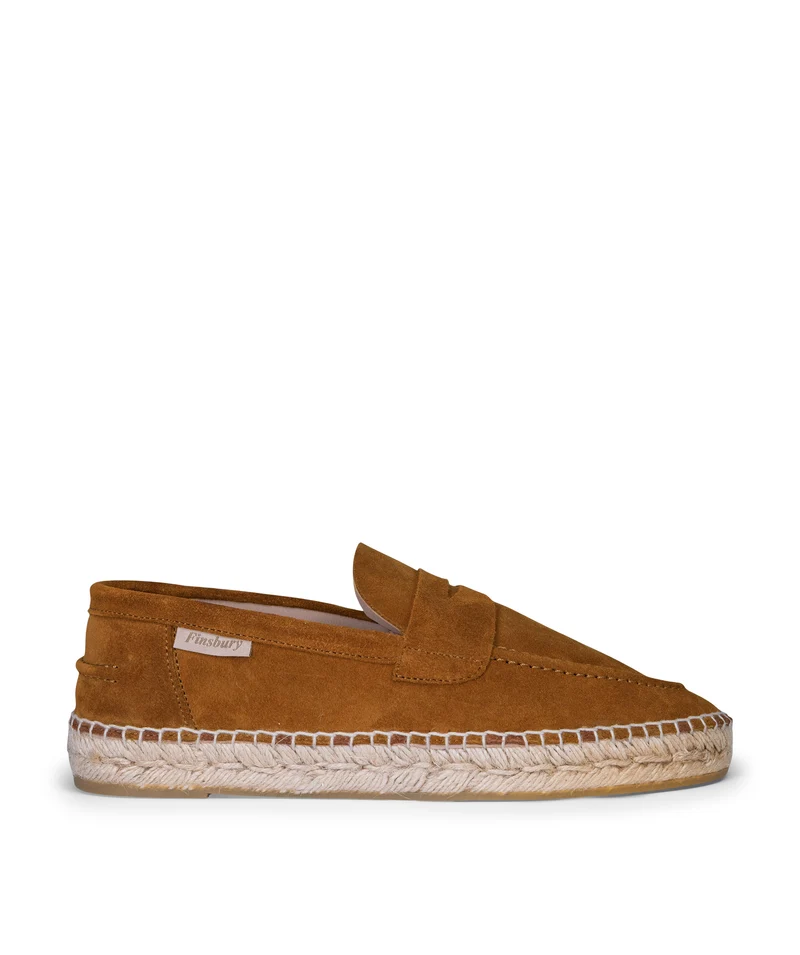 Mocassins NEVADA Daim Marron