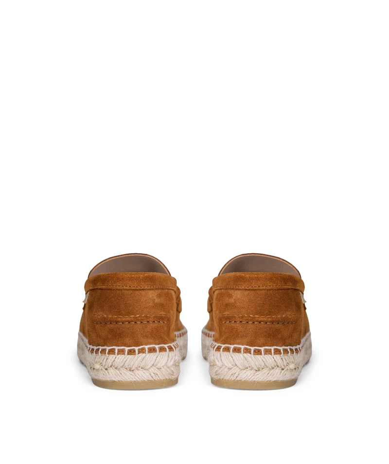Mocassins NEVADA Daim Marron