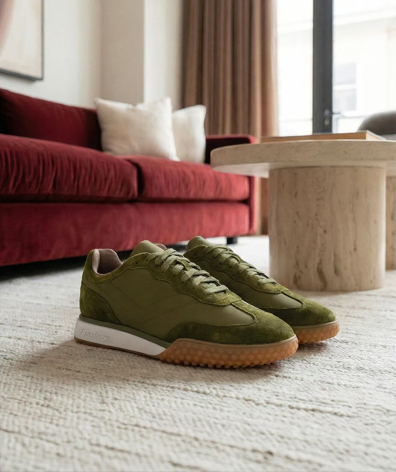 Sneakers MATHIS Olive