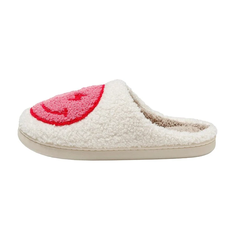 Chausson Rigolo - Edition Smiley - Rose
