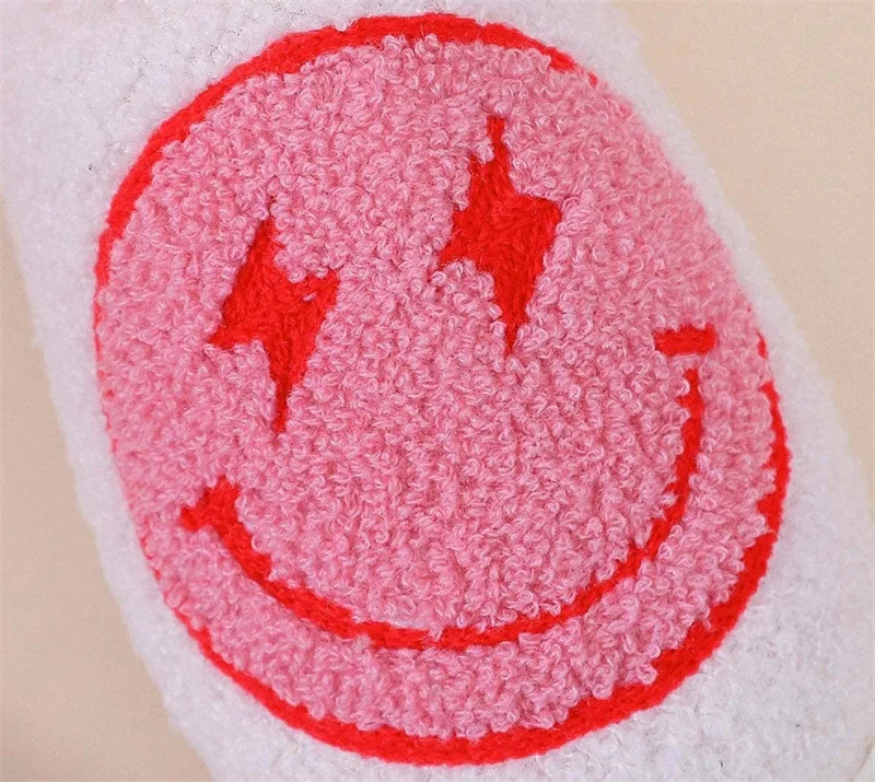 Chausson Rigolo - Edition Smiley - Rose