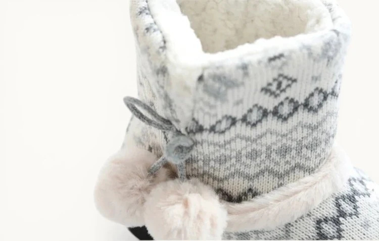 Chausson botte femme