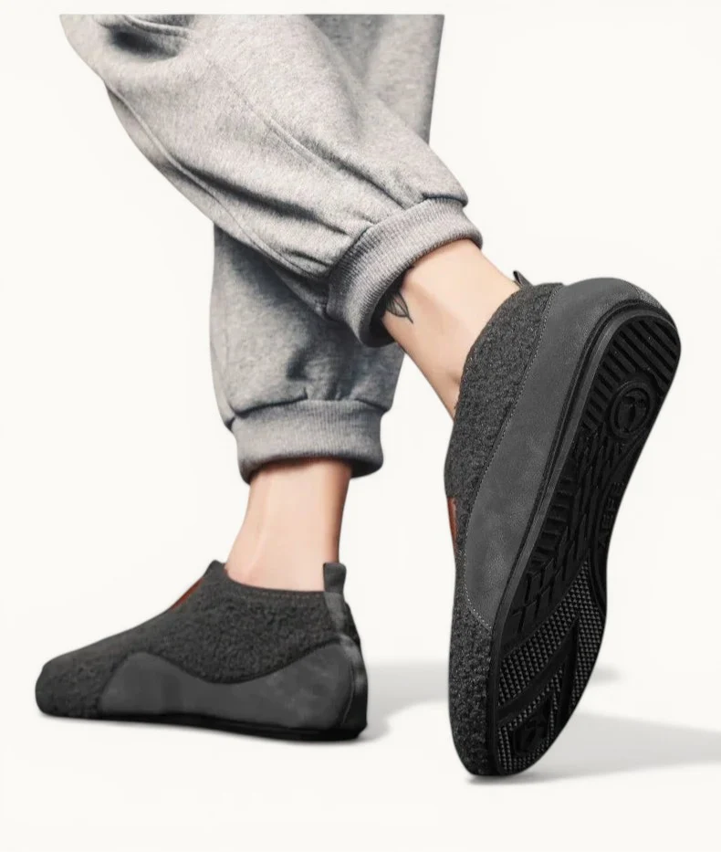 Bottine chausson homme