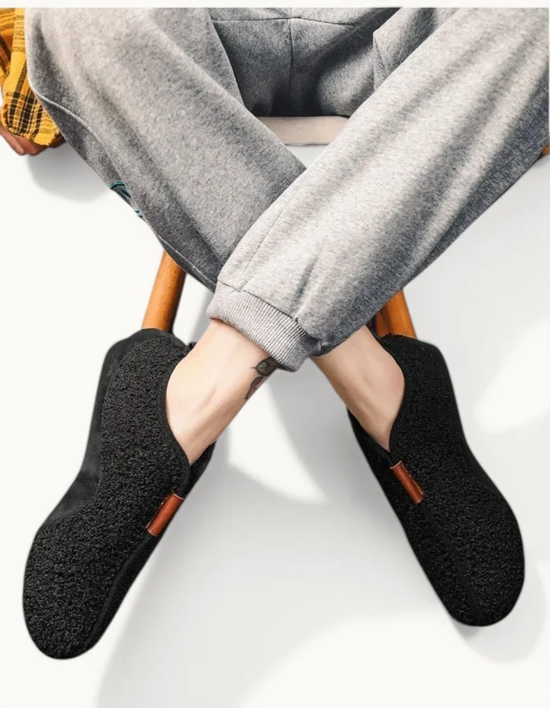Bottine chausson homme