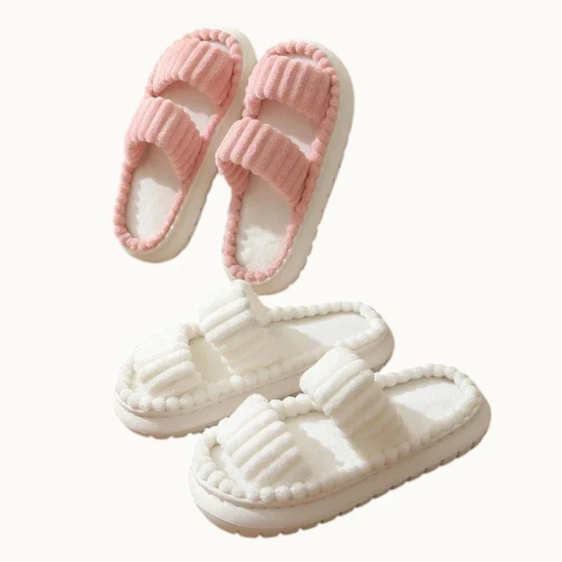 chausson polaire femme