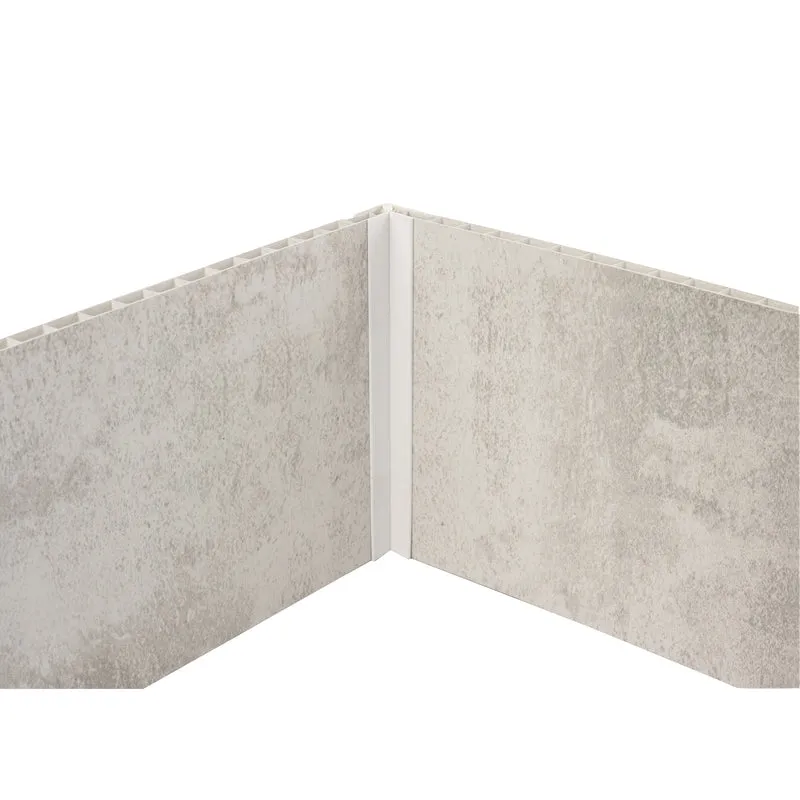 Profil d'angle en PVC pour lambris 8 mm épais