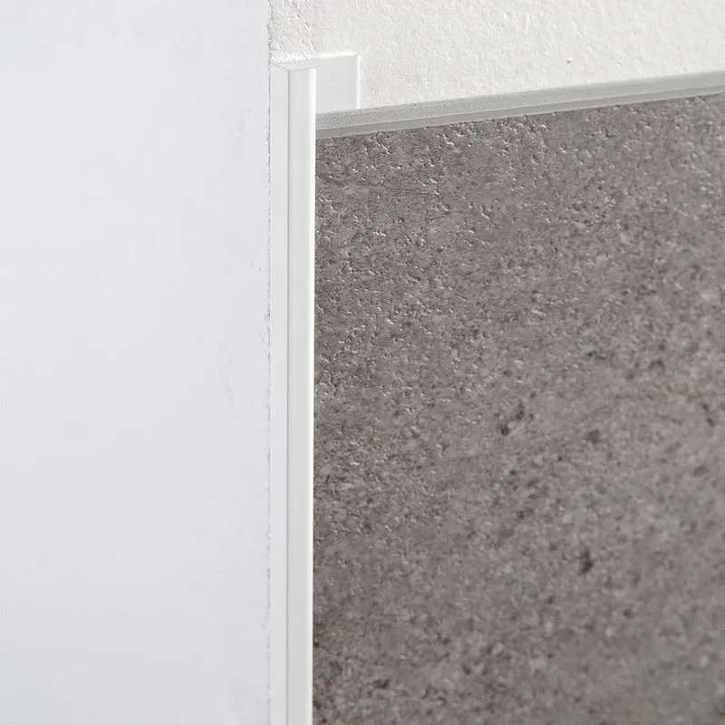 Profil de finition de départ aluminium