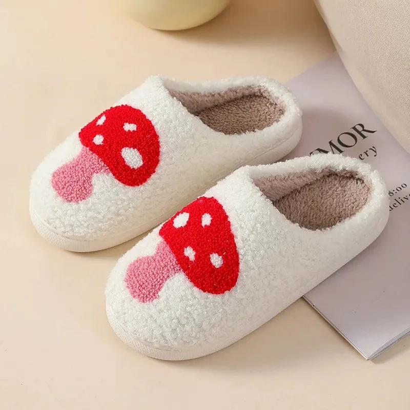 Chausson Douillet pour Femme - Champignon