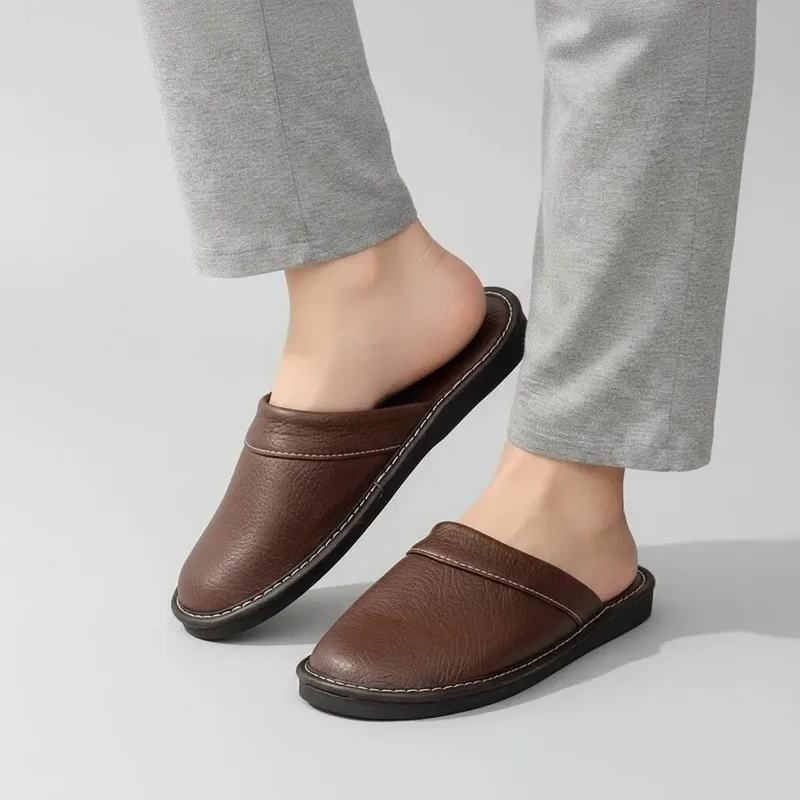 Chaussons Similicuir pour Homme