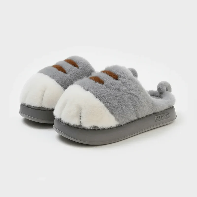 Pantoufles Pattes de Chat