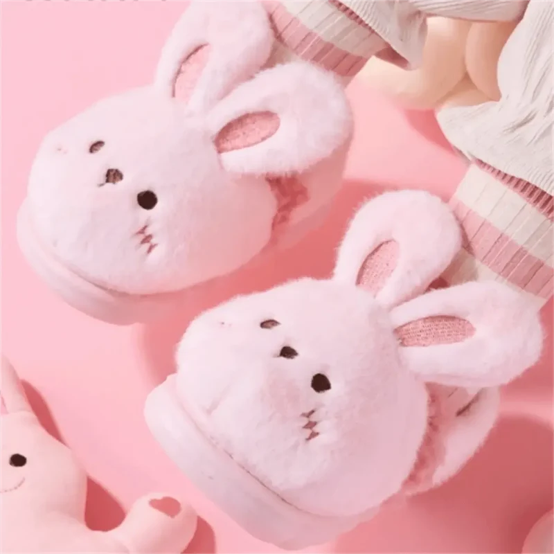 Chaussons Enfant Peluche Lapin