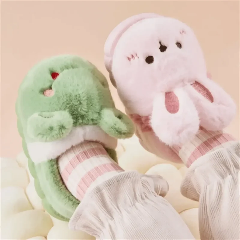 Chaussons Enfant Peluche Lapin