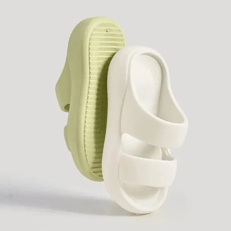 Chaussons d'Été avec Brides pour Femme