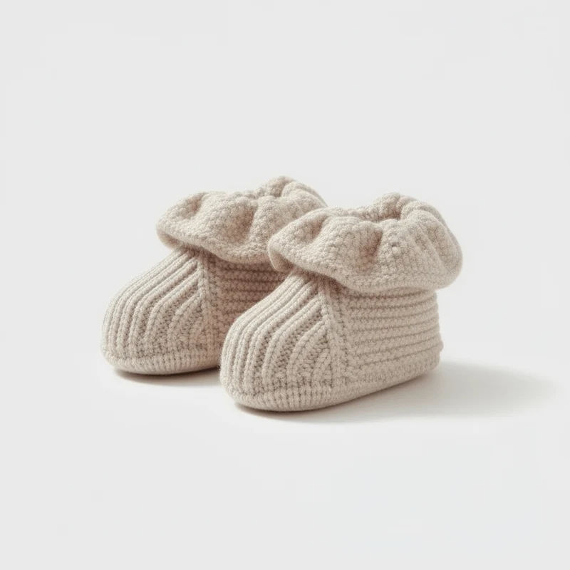 Chaussons en Laine Naissance Bébé