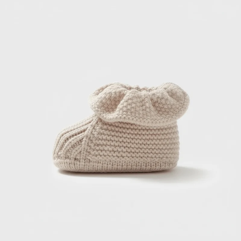 Chaussons en Laine Naissance Bébé