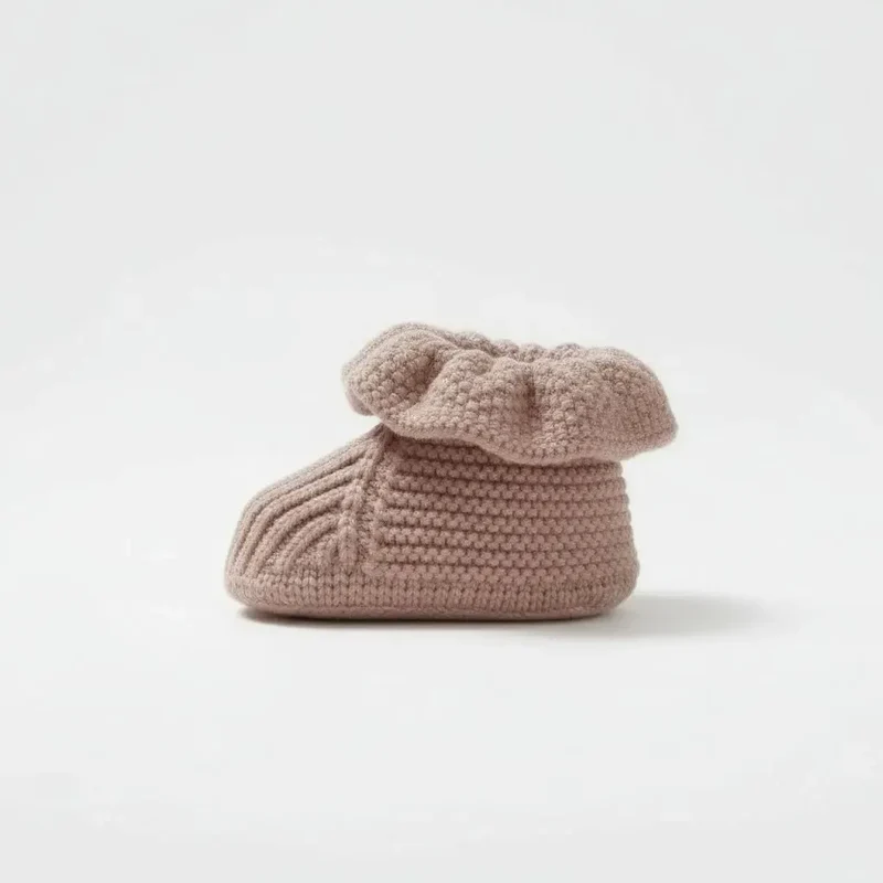 Chaussons en Laine Naissance Bébé