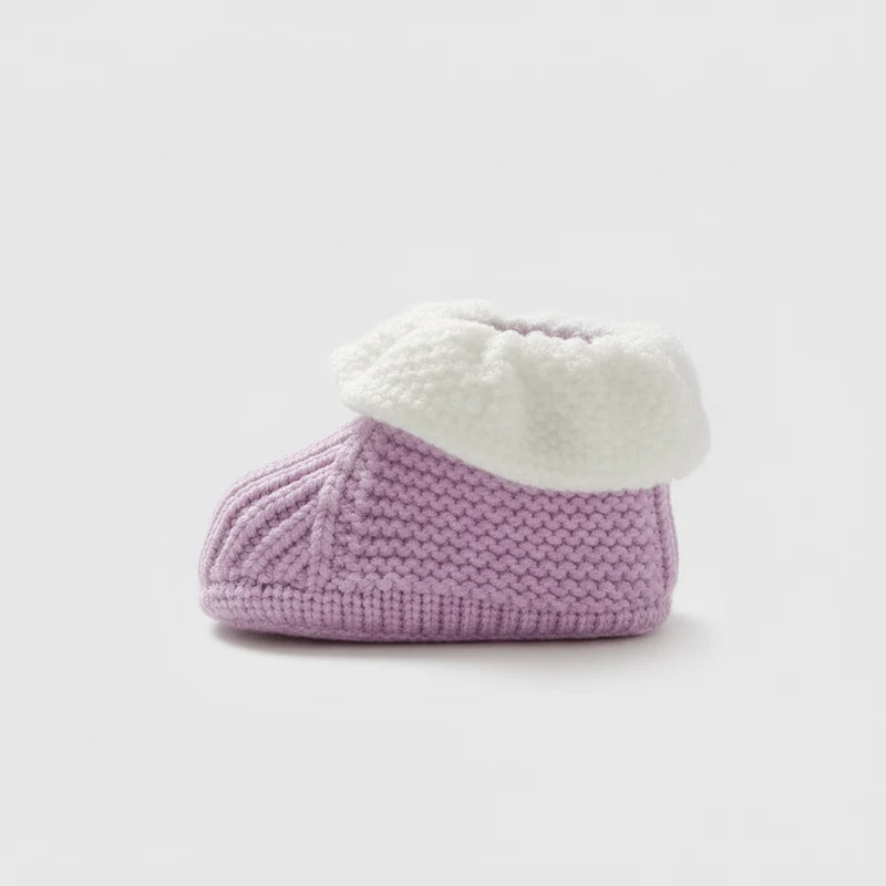 Chaussons en Laine Naissance Bébé
