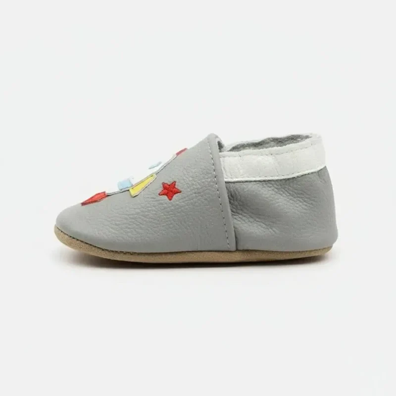 Chaussons Cuir Bébé Garçon