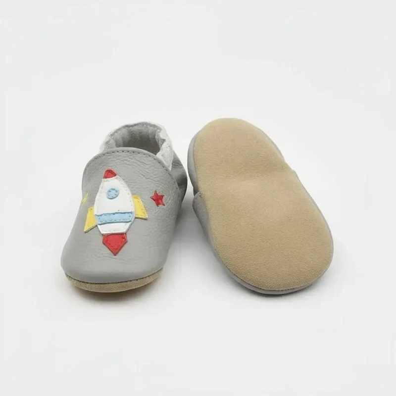 Chaussons Cuir Bébé Garçon