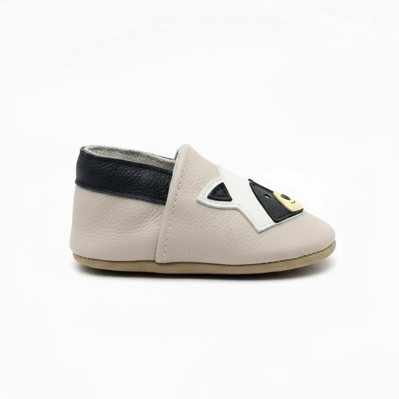 Chaussons Bébé Premiers Pas en Cuir