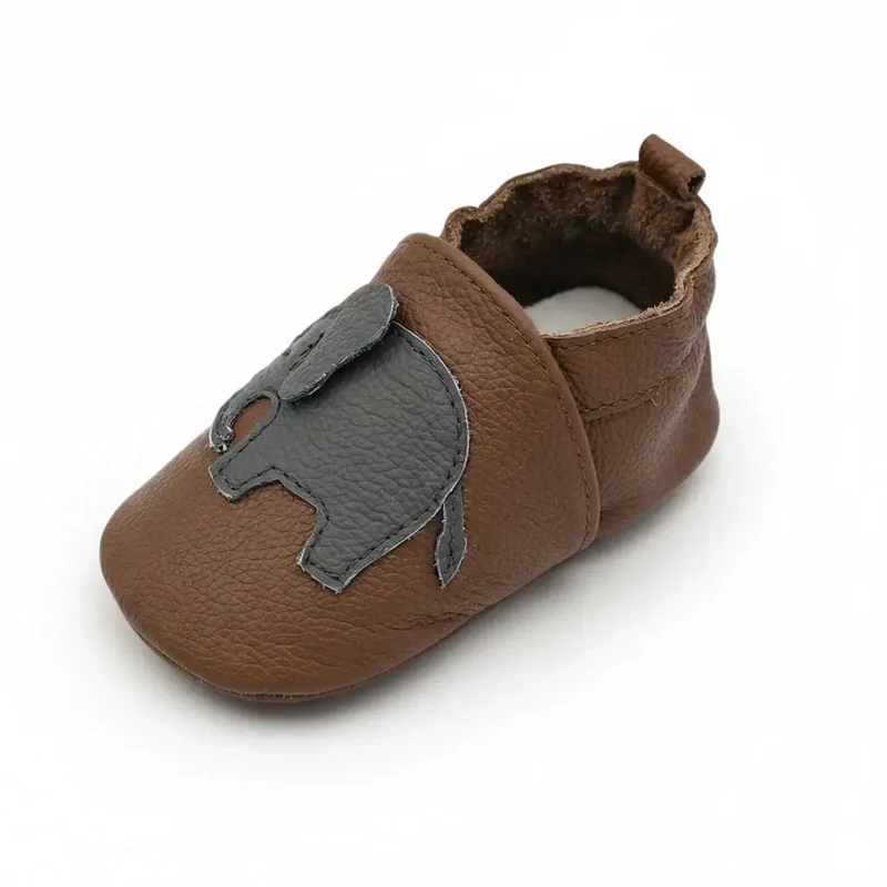 Chaussons Bébé en Cuir Premiers Pas