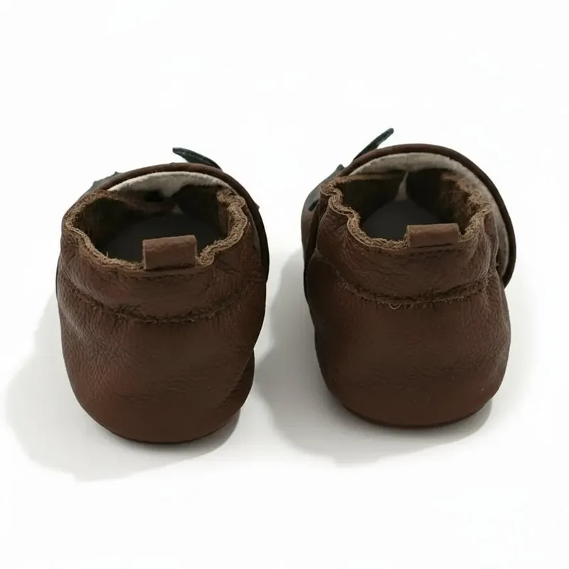 Chaussons Bébé en Cuir Premiers Pas