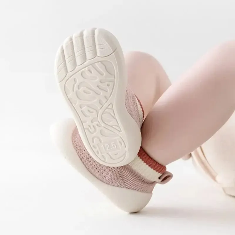 Chaussettes avec Semelle en Caoutchouc pour Bébé
