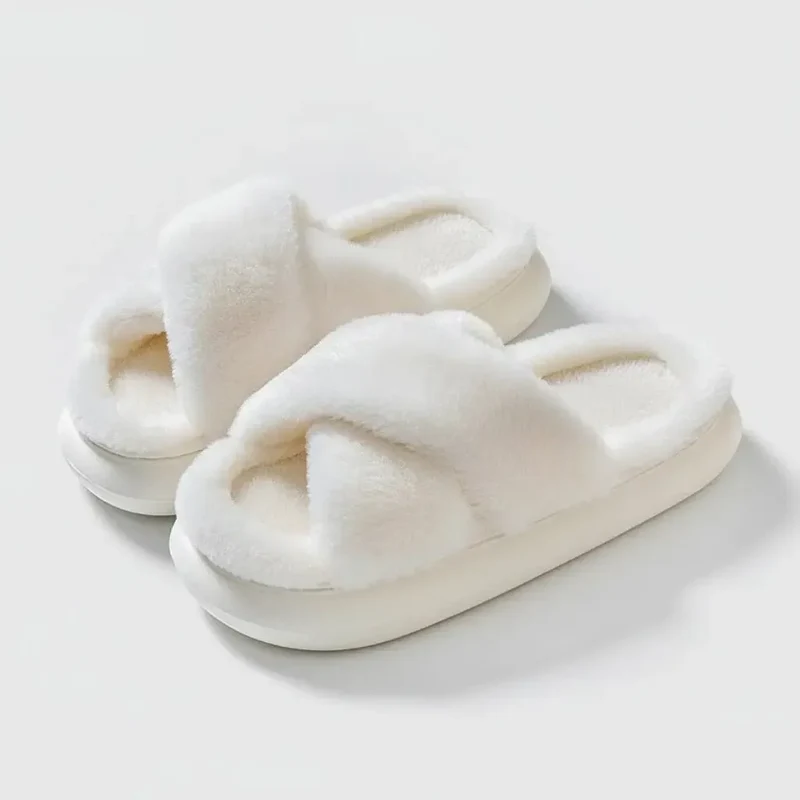 Chaussons Sandales en Fourrure