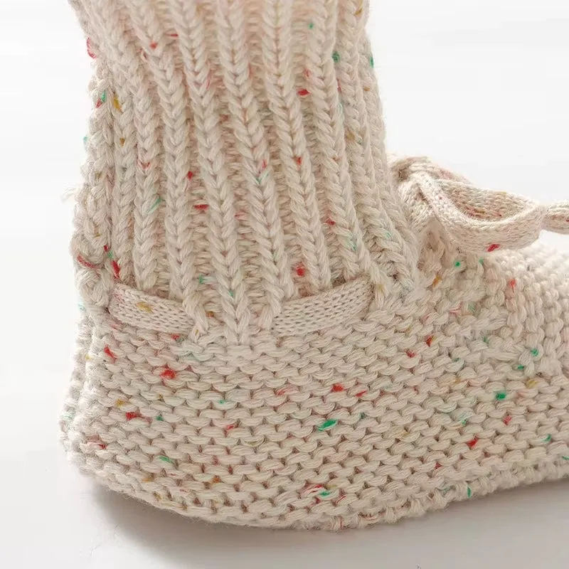 Chaussons en crochet pour bébé