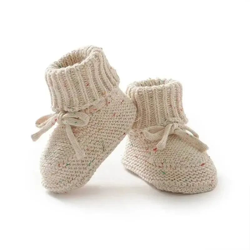 Chaussons en crochet pour bébé