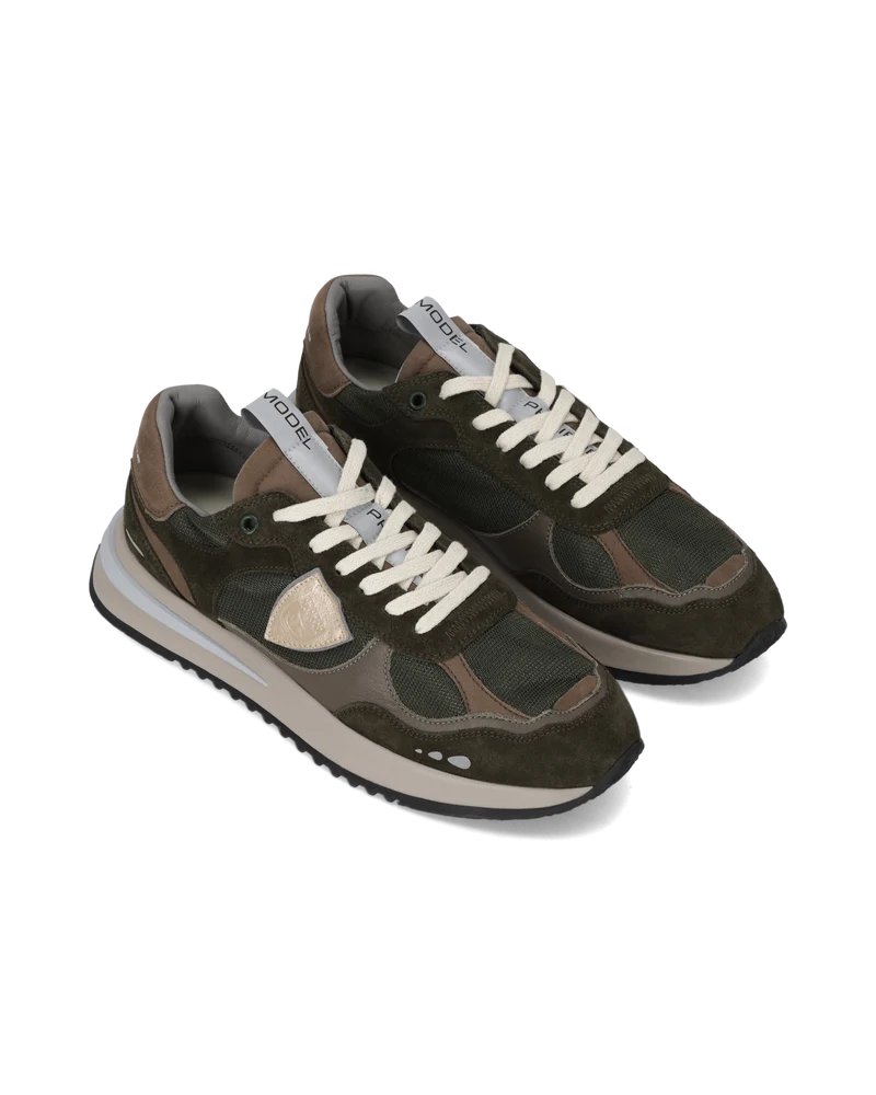 Sneakers Olympique Men, Mud Military Brown