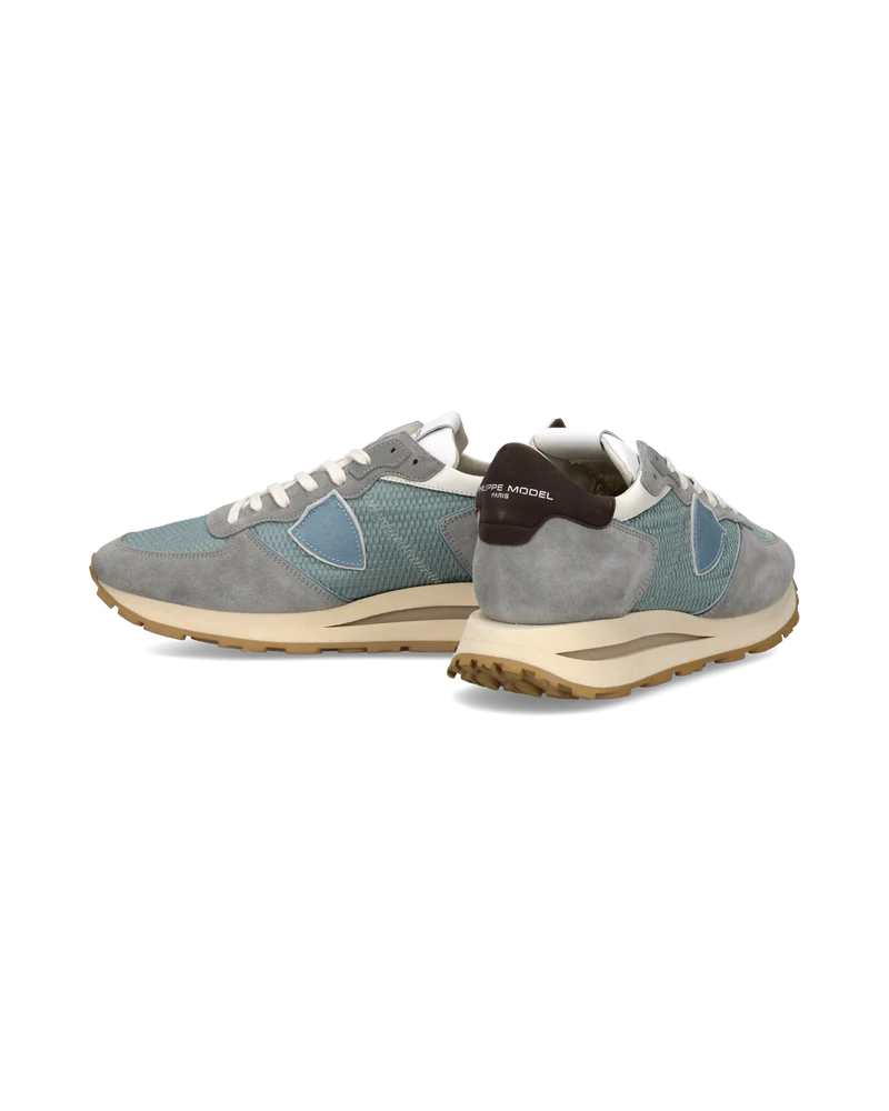 Sneakers Tropez Haute Men, Light Blue Grey