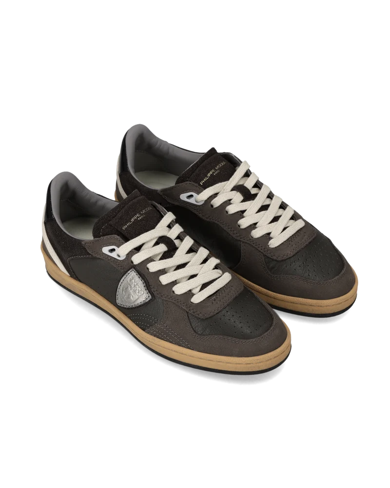Sneakers Pgal Women, Brown Black Silver