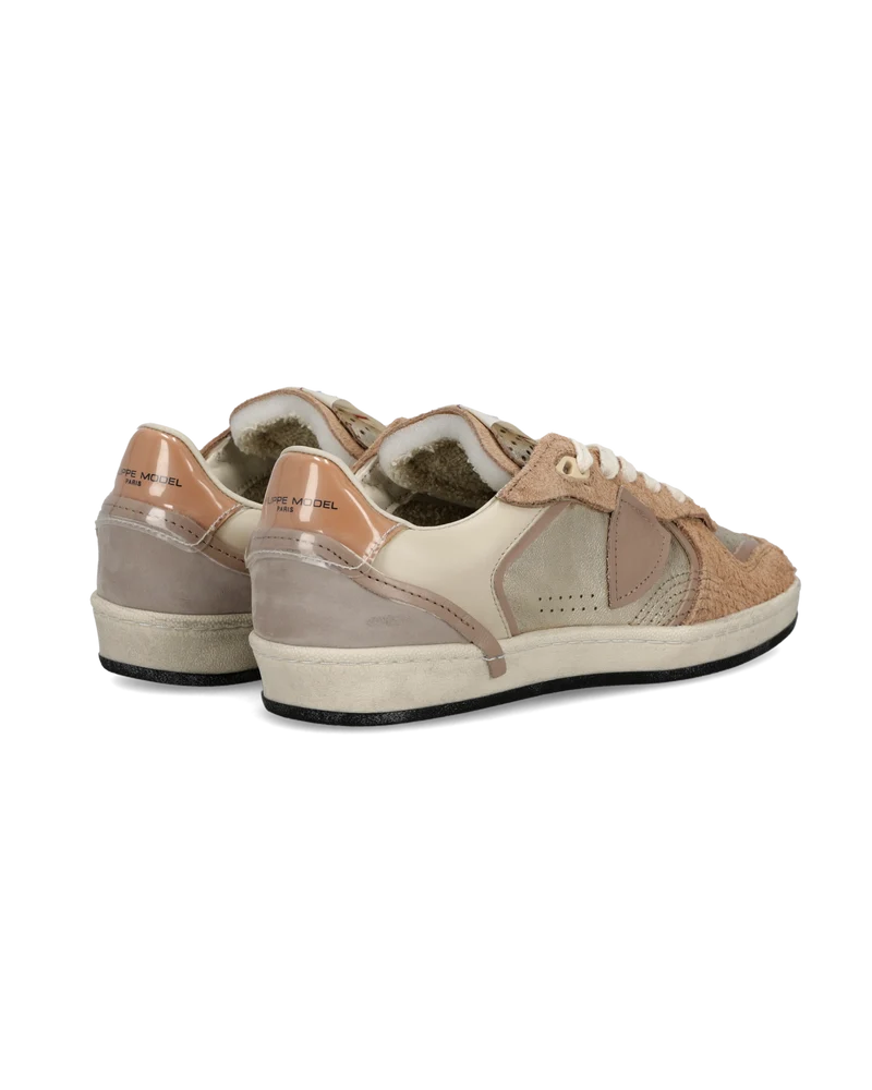 Sneakers Pgal Women, Gold Antique Pink