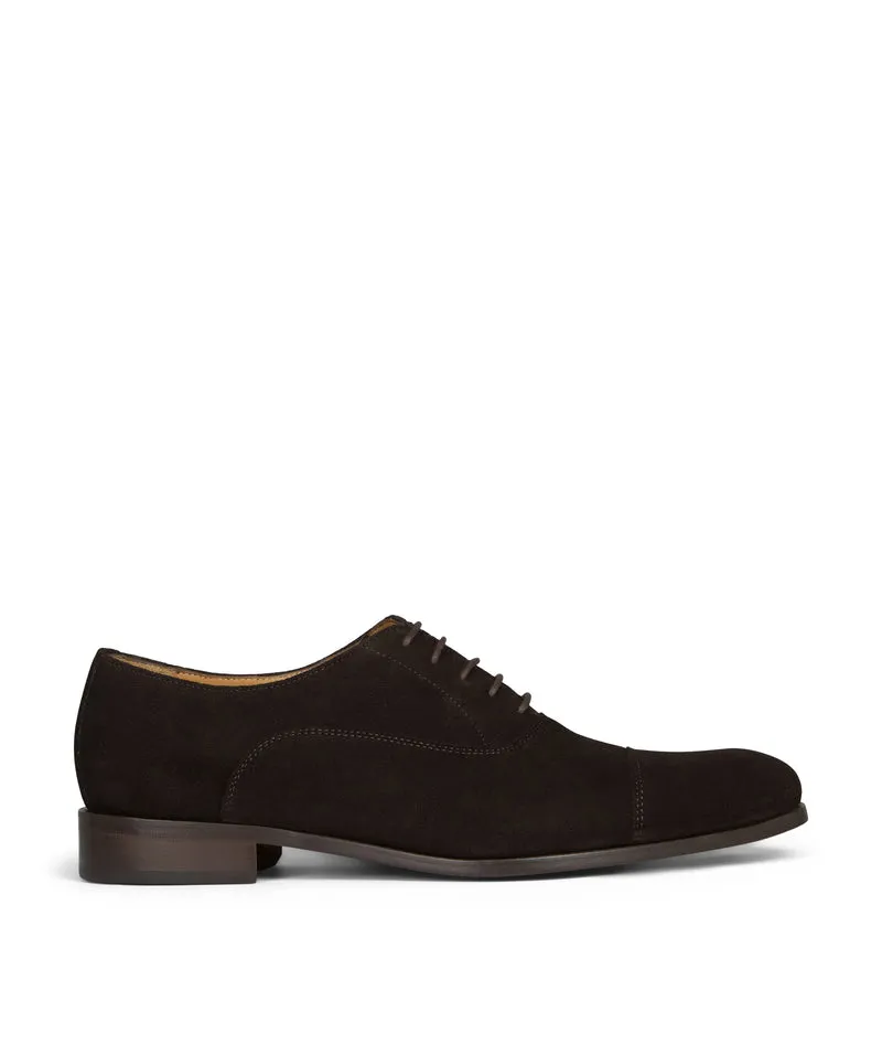 Richelieu WHITNEY Daim Marron Foncé