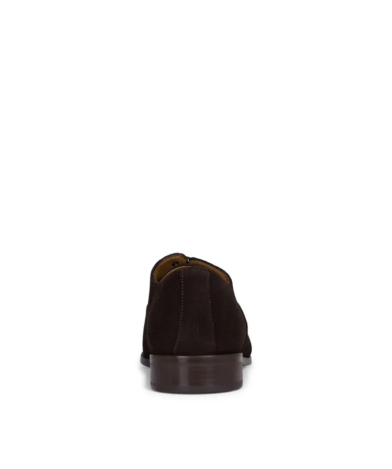 Richelieu WHITNEY Daim Marron Foncé
