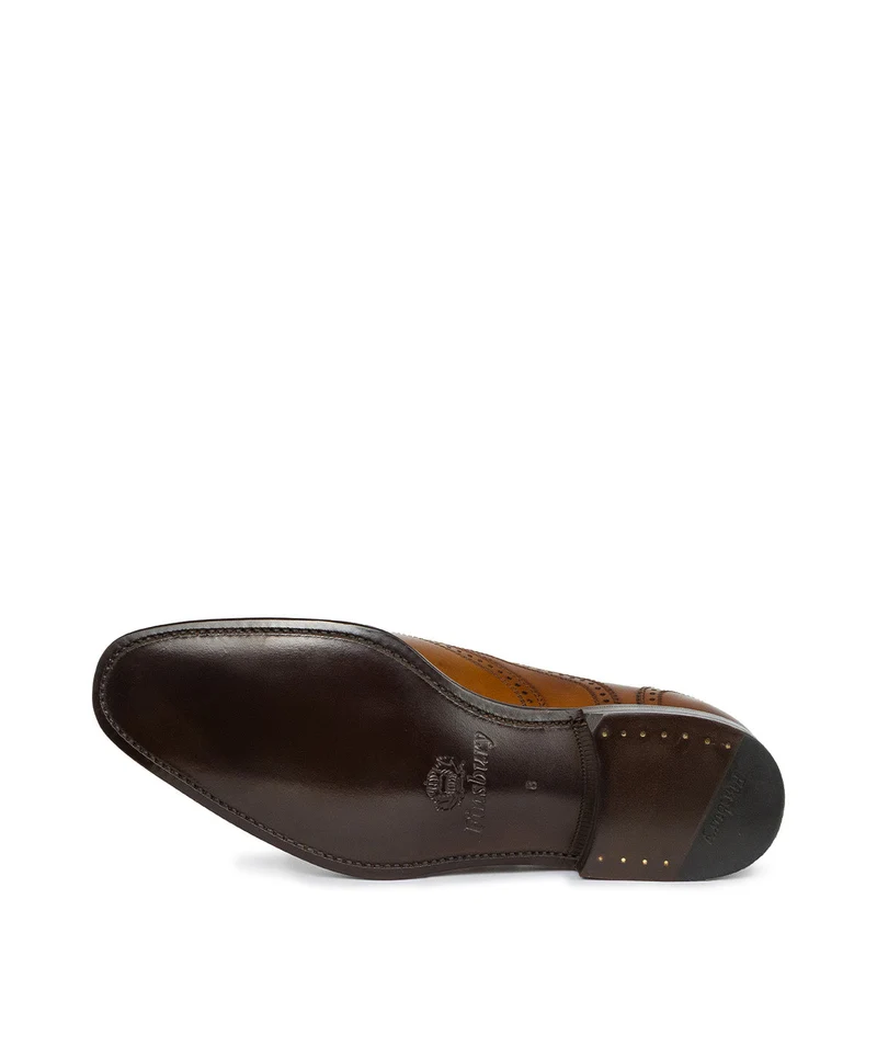 Richelieu STRAND 4 Marron Patiné