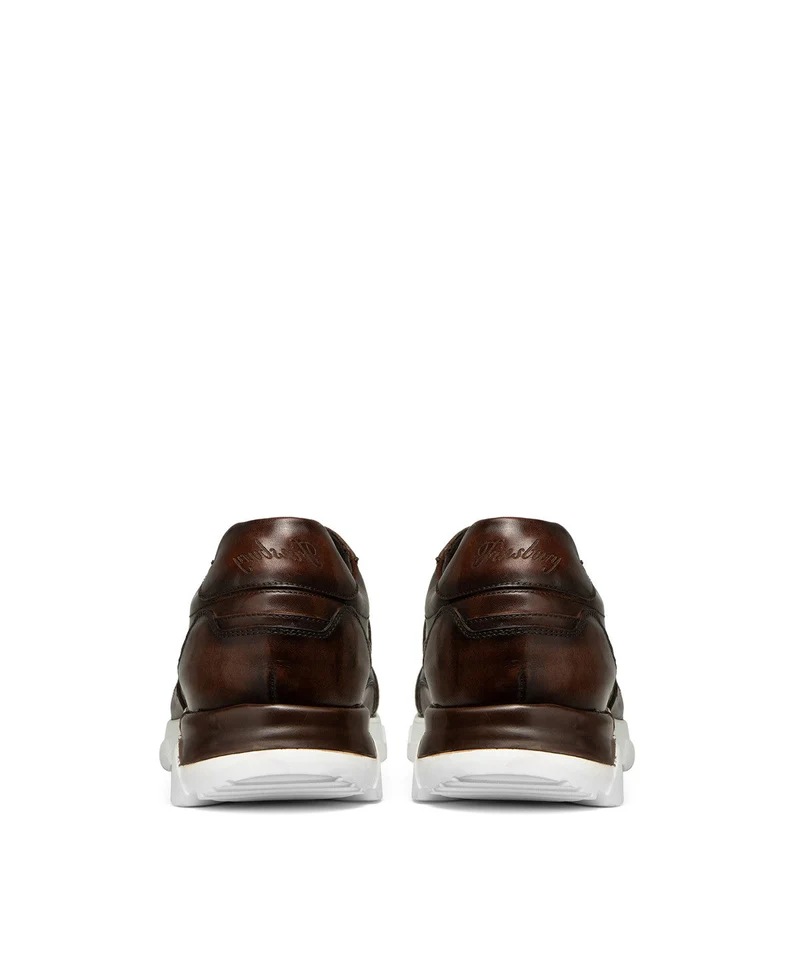 Sneakers PAOLO Marron Patiné