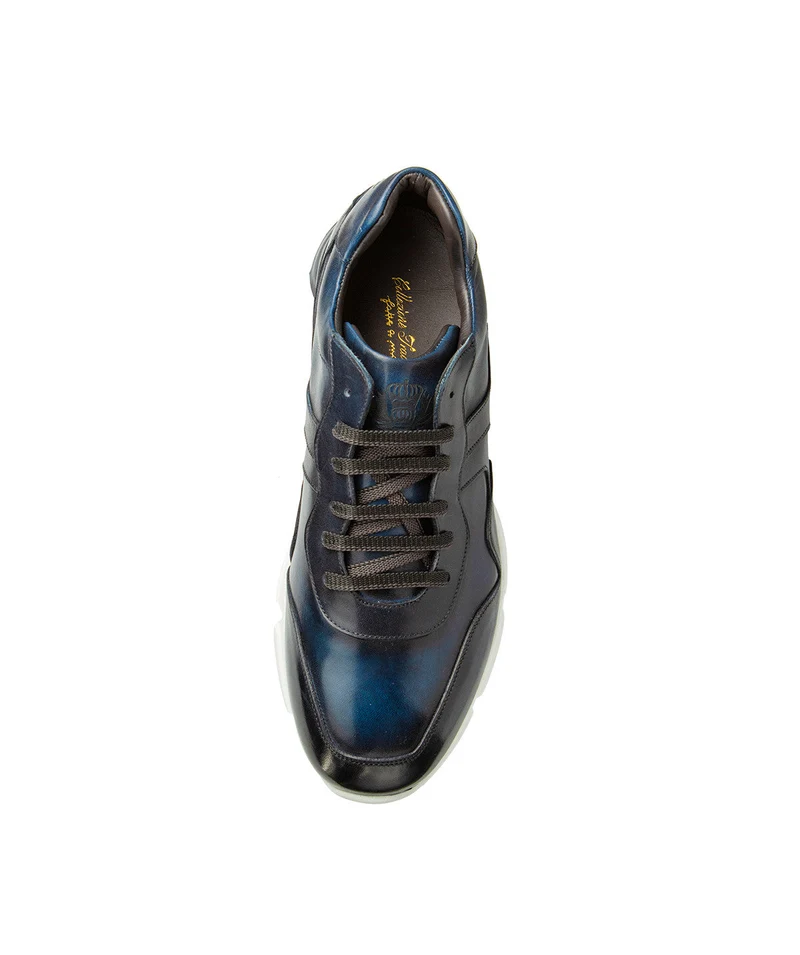 Sneakers PAOLO Bleu Patiné