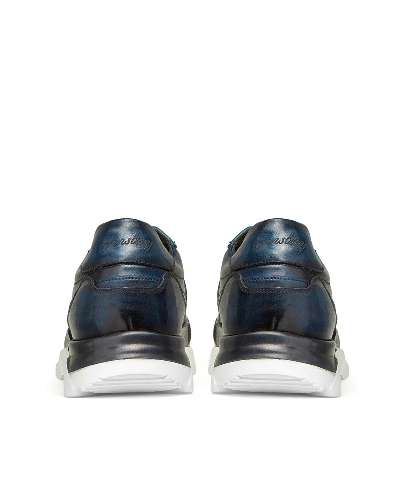 Sneakers PAOLO Bleu Patiné