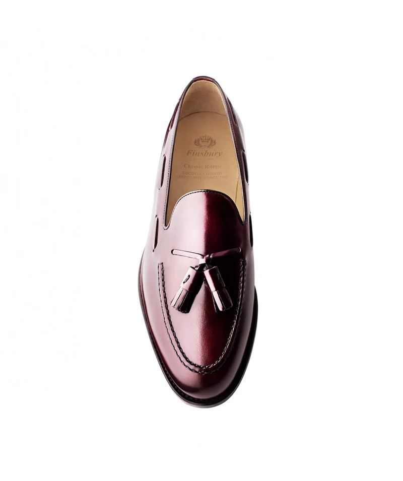 Mocassin OLDEN Bordeaux Lisse