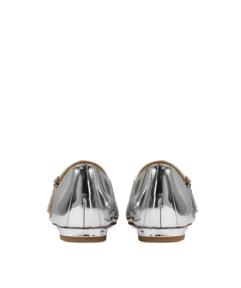 Ballerines MEREDITH Miroir Argent