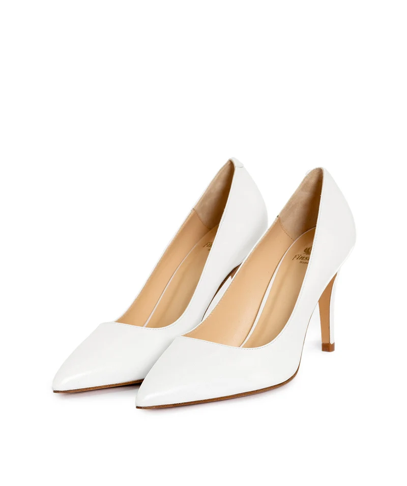 Escarpins MANON Blanc neige