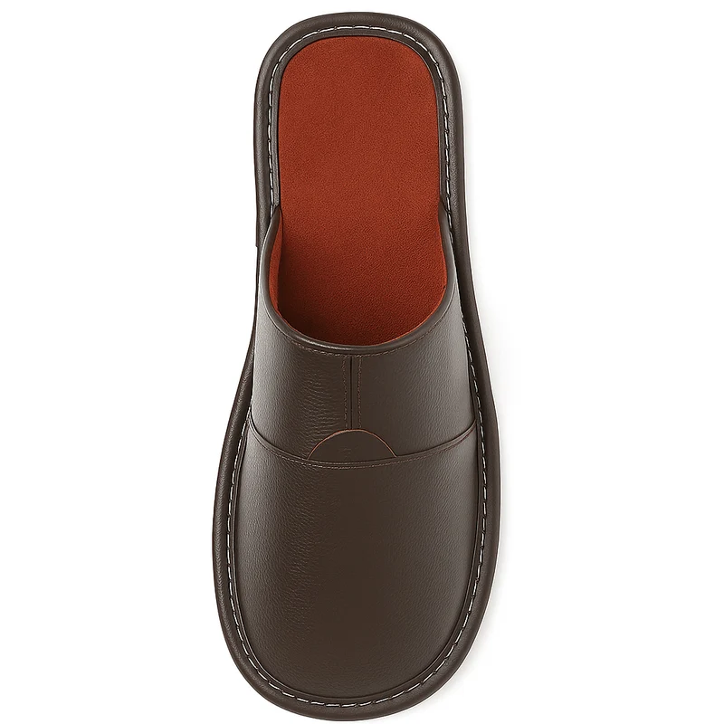 Chaussons Cuir Souple pour Homme
