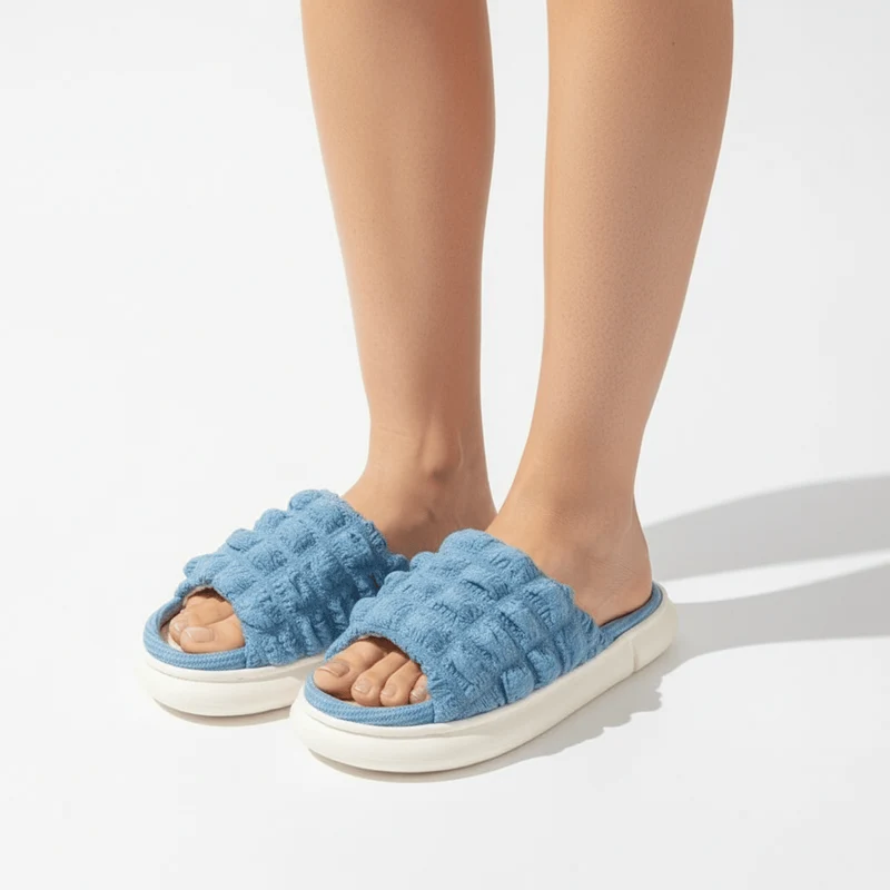 Chaussons d'Été en Toile pour Femme